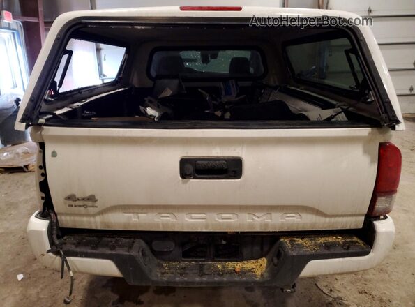 3TYSX5EN9MT006330 2021 TOYOTA TACOMA White უკანა ხედი