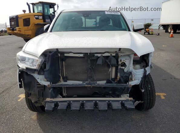 3TYSZ5AN0MT013893 2021 TOYOTA TACOMA White Вид спереду