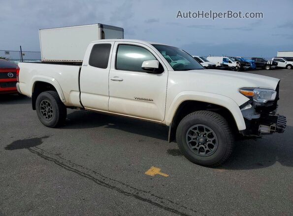 3TYSZ5AN0MT013893 2021 TOYOTA TACOMA White Передня права чверть