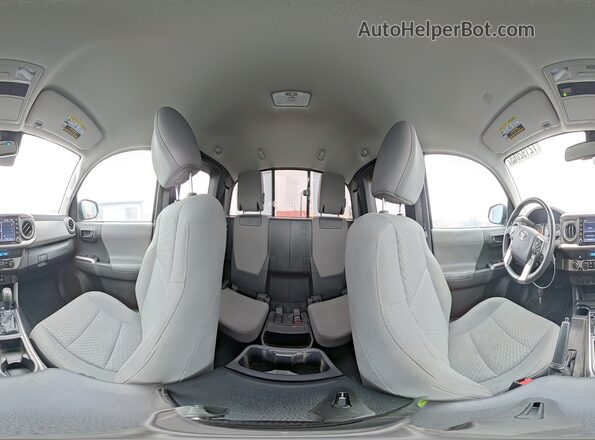 3TYSZ5AN1MT040116 2021 TOYOTA TACOMA Gray სალონის 360-გრადუსიანი ხედი