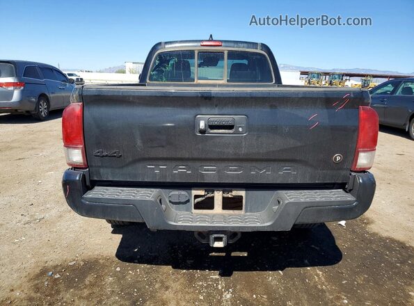 3TYSZ5AN4MT010155 2021 TOYOTA TACOMA Black უკანა ხედი