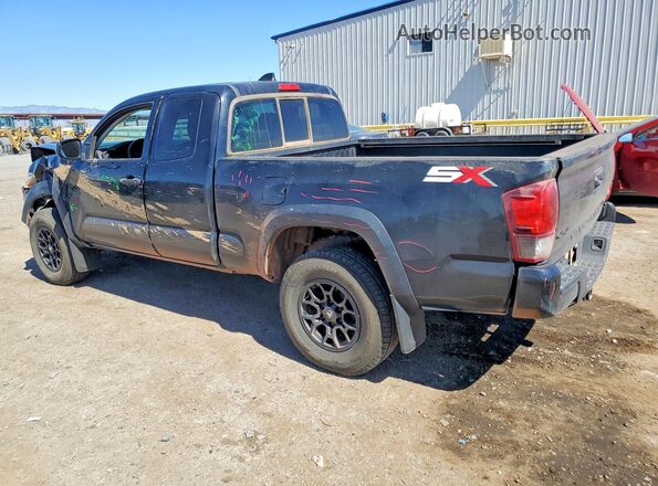 3TYSZ5AN4MT010155 2021 TOYOTA TACOMA Black უკანა მარცხენა