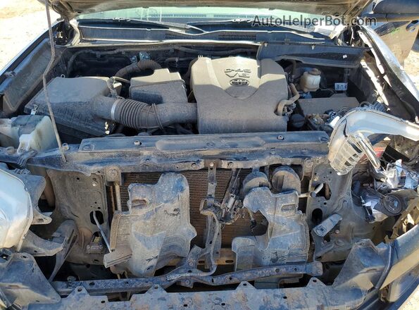 3TYSZ5AN4MT010155 2021 TOYOTA TACOMA Black უკანა სალონის ხედი