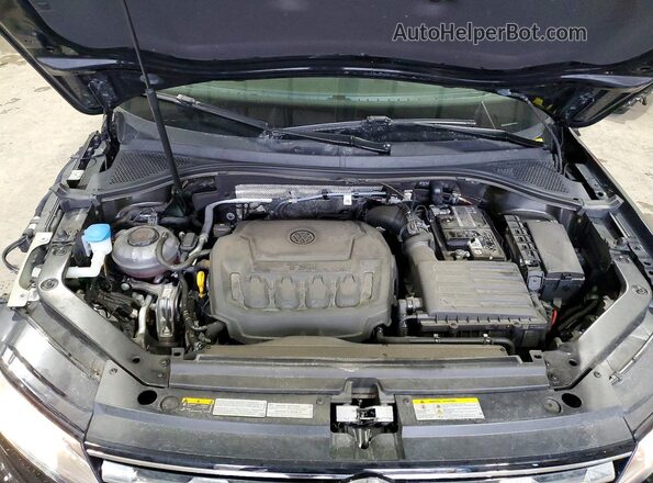 3VV0B7AX3MM141938 2021 VOLKSWAGEN TIGUAN Black Շարժիչի բաժամունքի տեսք