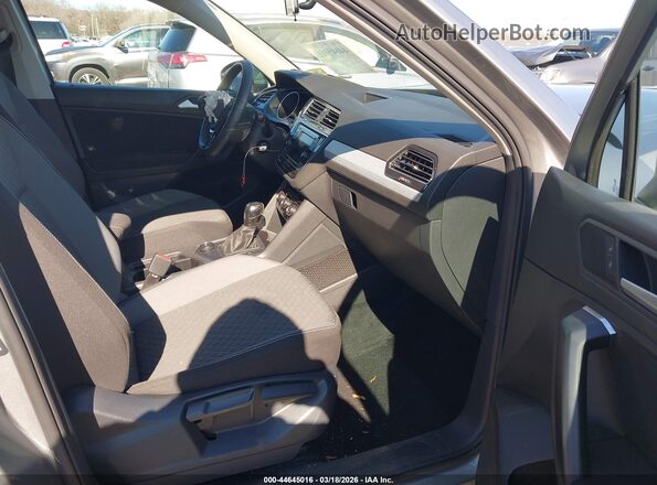 3VV0B7AX5MM041579 2021 VOLKSWAGEN TIGUAN Gray Вид салону спереду