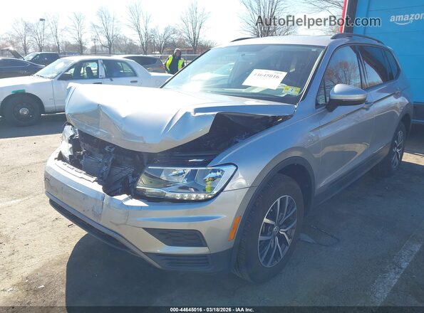3VV0B7AX5MM041579 2021 VOLKSWAGEN TIGUAN Gray Передня ліва чверть