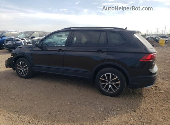 3VV0B7AX8MM102830 2021 VOLKSWAGEN TIGUAN Black Tył lewy