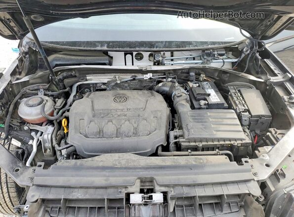 3VV0B7AX9NM121632 2022 VOLKSWAGEN TIGUAN Черный Вид подкапотного пространства