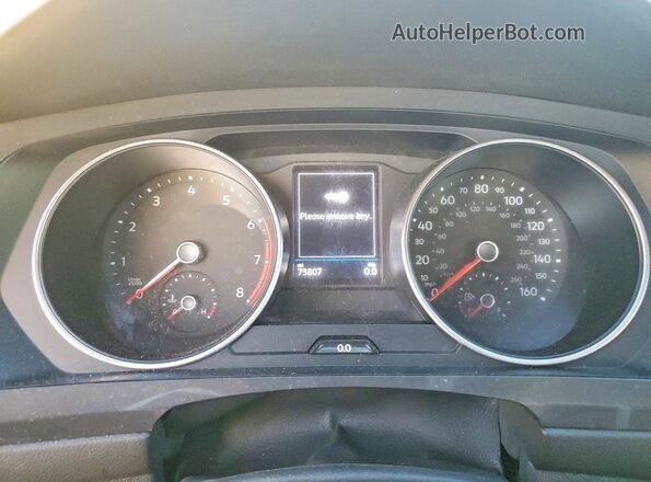 3VV1B7AX0MM012009 2021 VOLKSWAGEN TIGUAN White Vista del cuadro de instrumentos