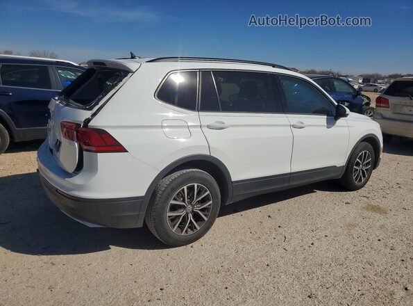 3VV1B7AX0MM033507 2021 VOLKSWAGEN TIGUAN Белый Задняя правая четверть