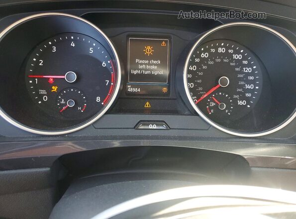 3VV1B7AX0MM033507 2021 VOLKSWAGEN TIGUAN Белый Вид щитка приборов