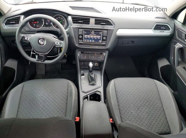 3VV1B7AX0MM118704 2021 VOLKSWAGEN TIGUAN Black Dashboard view