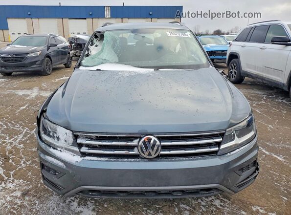 3VV1B7AX3MM133794 2021 VOLKSWAGEN TIGUAN Gray Вид спереду