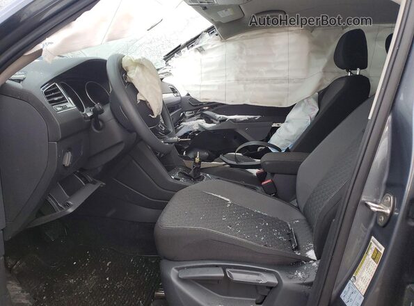 3VV1B7AX3MM133794 2021 VOLKSWAGEN TIGUAN Gray Вид салону спереду