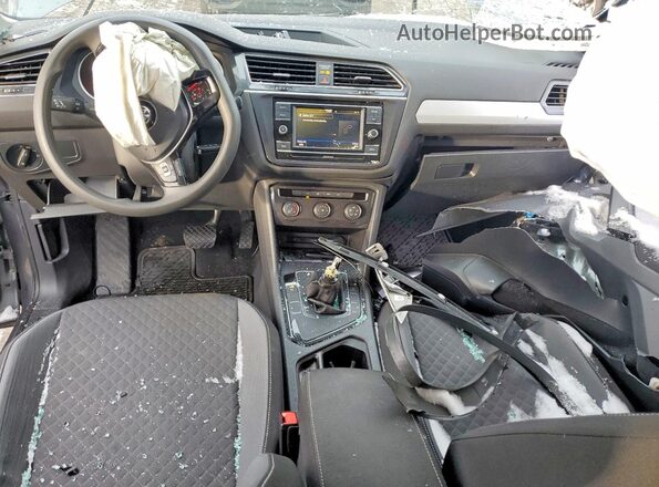 3VV1B7AX3MM133794 2021 VOLKSWAGEN TIGUAN Gray Вид панелі приладів