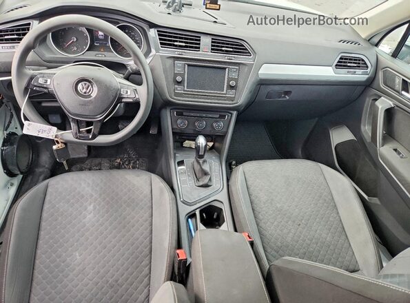 3VV1B7AX4MM145145 2021 VOLKSWAGEN TIGUAN White Առջևի վահանակի տեսք