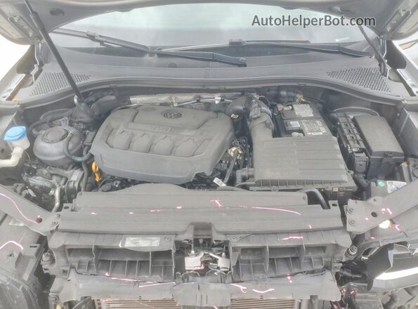 3VV1B7AX4NM009602 2022 VOLKSWAGEN TIGUAN Gray Engine compartment view