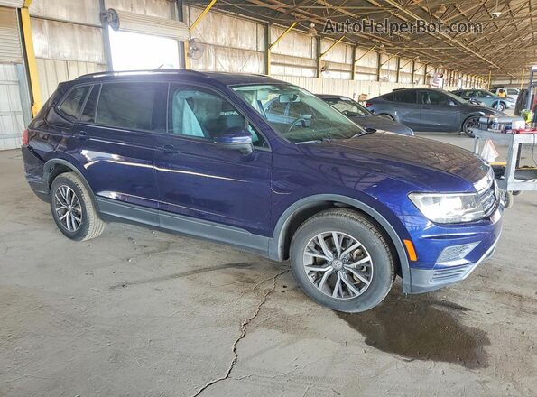 3VV1B7AX6MM056807 2021 VOLKSWAGEN TIGUAN Blue წინა მარჯვენა