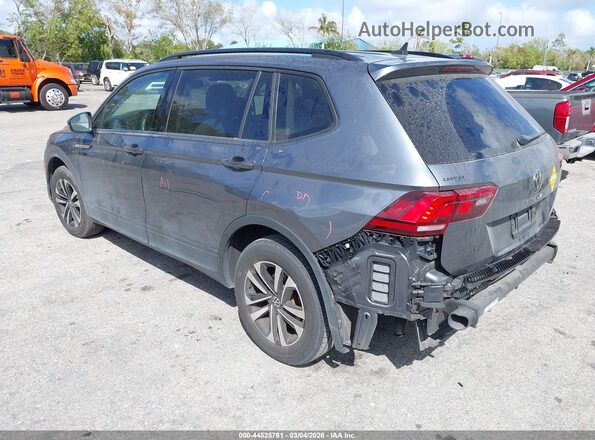 3VV1B7AX6NM006295 2022 VOLKSWAGEN TIGUAN Gray Trasero izquierdo