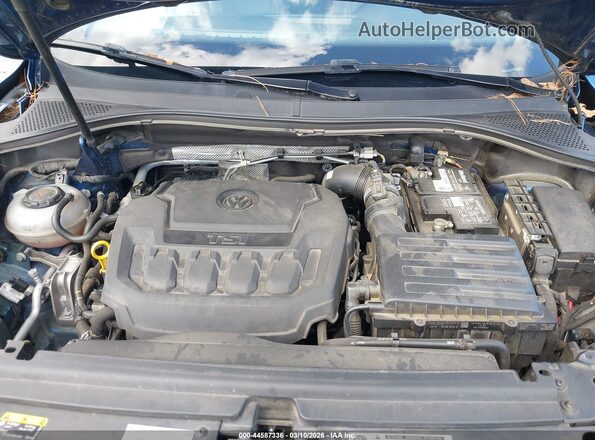 3VV1B7AX9JM170165 2018 VOLKSWAGEN TIGUAN Blue 