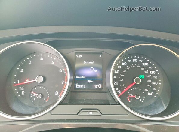 3VV1B7AX9KM080323 2019 VOLKSWAGEN TIGUAN Gray 
