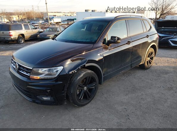 3VV2B7AX0KM079260 2019 VOLKSWAGEN TIGUAN Black წინა მარცხენა ხედი სამი მეოთხედიდან
