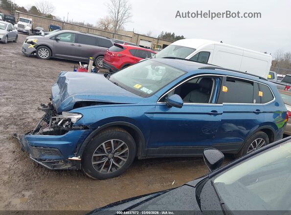 3VV2B7AX1KM136128 2019 VOLKSWAGEN TIGUAN Blue 