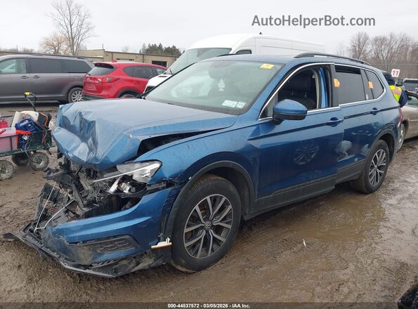 3VV2B7AX1KM136128 2019 VOLKSWAGEN TIGUAN Blue 