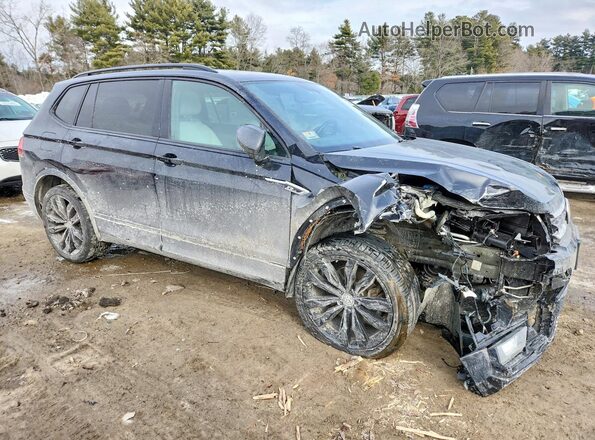 3VV2B7AX2MM086844 2021 VOLKSWAGEN TIGUAN Black Առջևի աջ