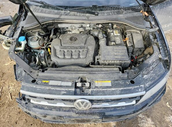 3VV2B7AX2MM086844 2021 VOLKSWAGEN TIGUAN Black Շարժիչի բաժամունքի տեսք