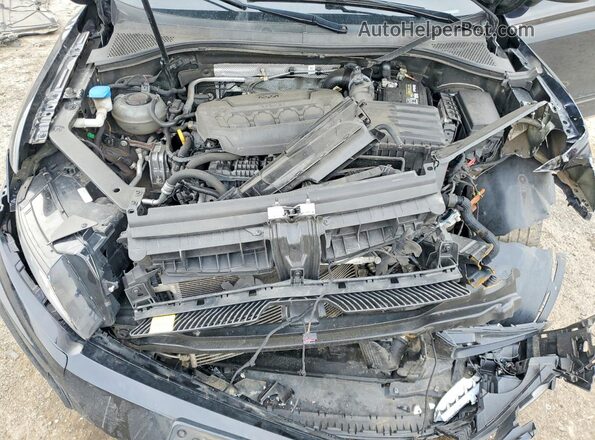 3VV2B7AX2MM113105 2021 VOLKSWAGEN TIGUAN Black Engine compartment view