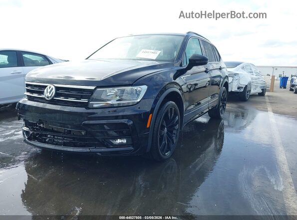 3VV2B7AX3MM097481 2021 VOLKSWAGEN TIGUAN Black Front left