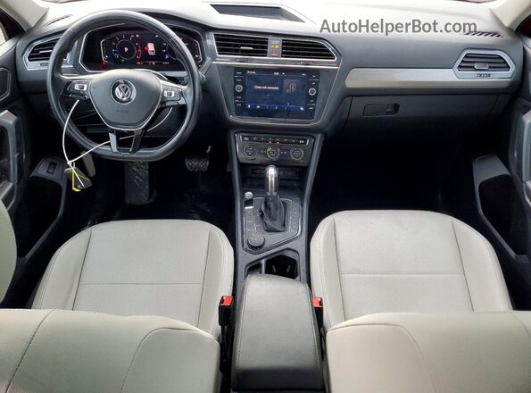 3VV2B7AX4KM096191 2019 VOLKSWAGEN TIGUAN Red 