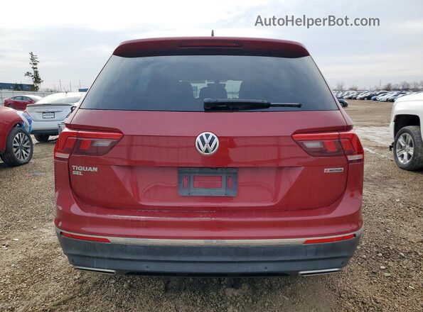 3VV2B7AX4KM096191 2019 VOLKSWAGEN TIGUAN Red 