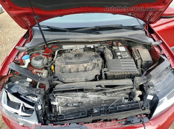 3VV2B7AX4KM096191 2019 VOLKSWAGEN TIGUAN Red 