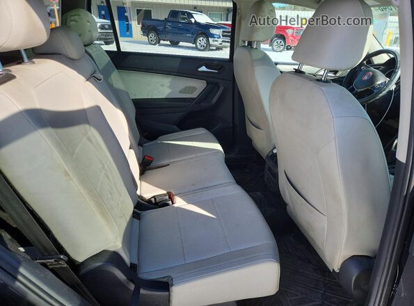 3VV2B7AX4KM138407 2019 VOLKSWAGEN TIGUAN Blue Widok tylnych siedzeń