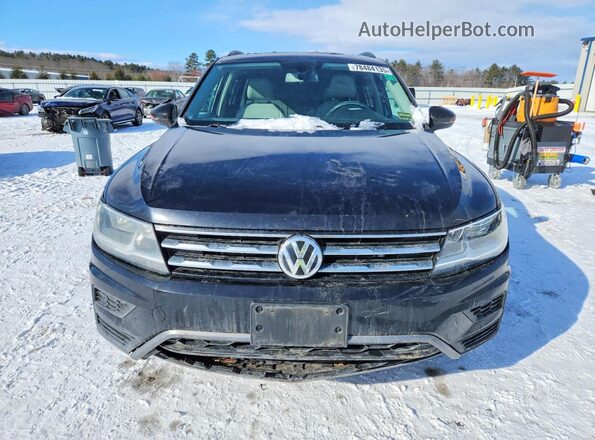 3VV2B7AX4KM138407 2019 VOLKSWAGEN TIGUAN Blue Widok z przodu