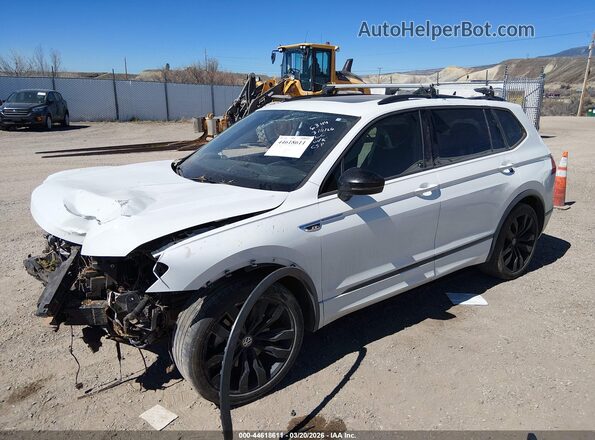 3VV2B7AX4MM043154 2021 VOLKSWAGEN TIGUAN White Առջևի ձախ երեք քառորդ տեսարան
