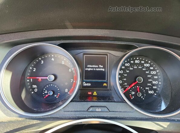 3VV2B7AX5KM134012 2019 VOLKSWAGEN TIGUAN Gray 