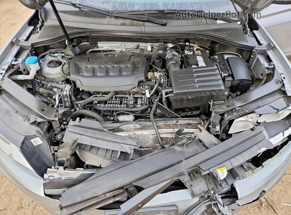 3VV2B7AX5MM029215 2021 VOLKSWAGEN TIGUAN Gray ძრავის განყოფილების ხედი