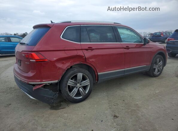 3VV2B7AX6MM025142 2021 VOLKSWAGEN TIGUAN Red Հետևի աջ