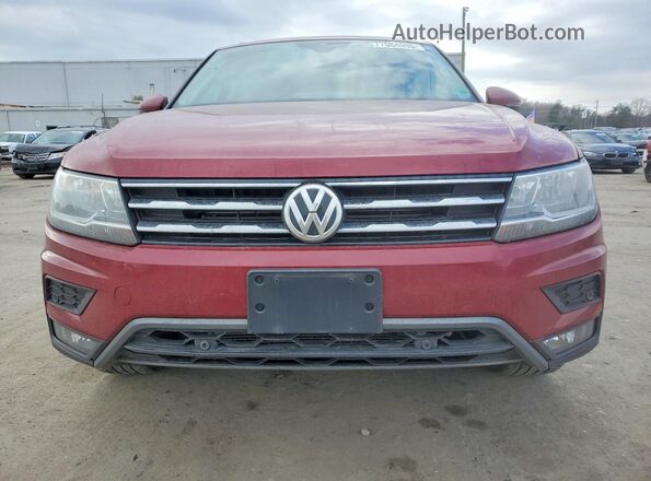 3VV2B7AX6MM025142 2021 VOLKSWAGEN TIGUAN Red Դիմացի տեսք