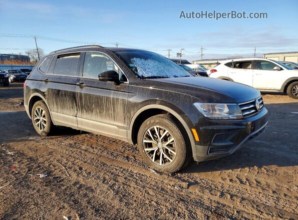 3VV2B7AX6MM050042 2021 VOLKSWAGEN TIGUAN Black Передня права чверть