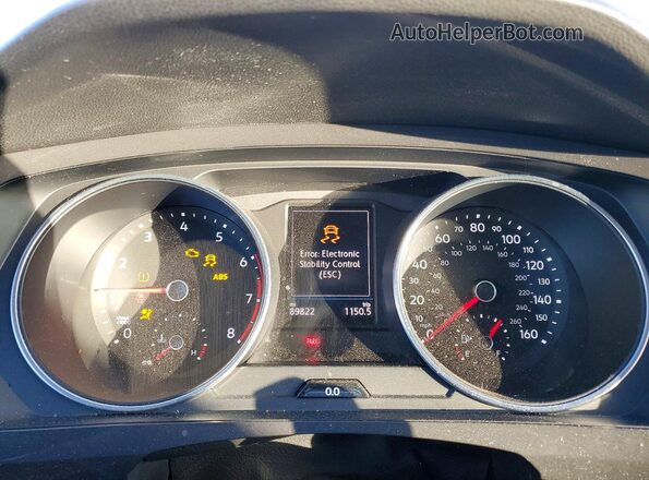 3VV2B7AX6MM050042 2021 VOLKSWAGEN TIGUAN Black Вид щитка приладів