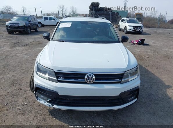 3VV2B7AX7MM069585 2021 VOLKSWAGEN TIGUAN White Instrument cluster view