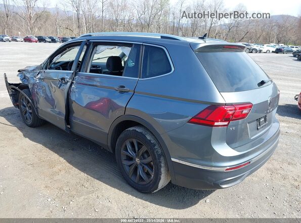 3VV2B7AX7RM133924 2024 VOLKSWAGEN TIGUAN Синий Задняя левая четверть
