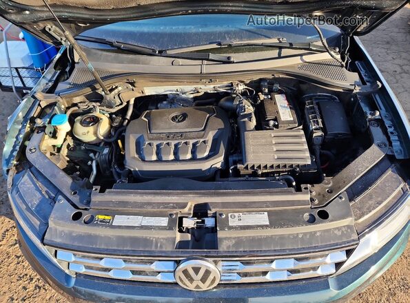 3VV2B7AX8KM019551 2019 VOLKSWAGEN TIGUAN Green 