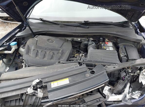3VV2B7AX9MM002776 2021 VOLKSWAGEN TIGUAN Blue Rear view