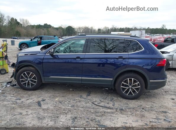 3VV2B7AX9MM002776 2021 VOLKSWAGEN TIGUAN Blue 360 interior view