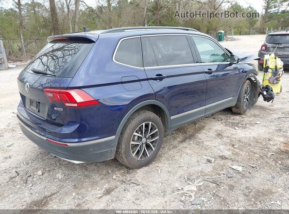 3VV2B7AX9MM002776 2021 VOLKSWAGEN TIGUAN Blue Rear right